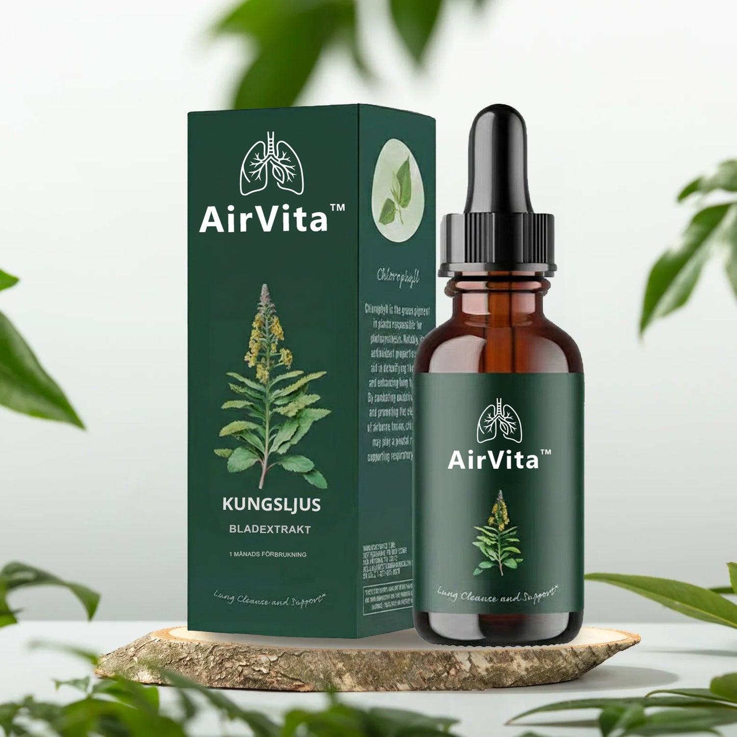 AirVita™ Lungrengörande droppar